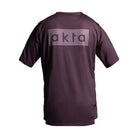 Akta MTB Trail Short Sleeve mountain bike Jersey Black back